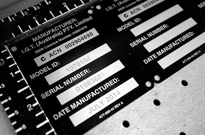 حک شماره سریال